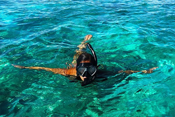 Snorkeling at Looe Key